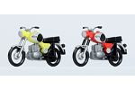 2x MZ TS 250 rot / grn (TT)