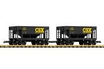 G 2er Set Schttgutwagen CSX