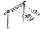 Rollenhalter, Einzelhauben