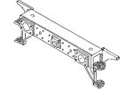 Einheitspufferbohle m.Tritten