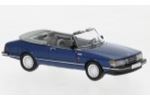 Saab 900 Cabriolet, metallic blau