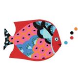 Farbsand - farbenfrohe Fische