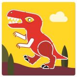 Schablonen: Dinos - Dinosaurs