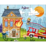 Puzzles Kleine Feuerwehr (24 Teile)