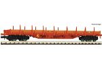 Rungenwagen 4ax, orange