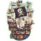 Bodenpuzzle: Das Piratenschif (36 Teile)