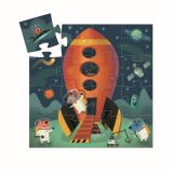 Formen Puzzle: Spaceship 16 Teile