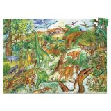 Wimmelpuzzle: Dinosaurier + booklet - 100 Teile