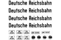 Deutsche Reichsbahn Beschrift