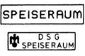 Speisewagenschilder