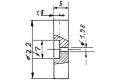 Schwungmasse 22DM,2mm,1Stck